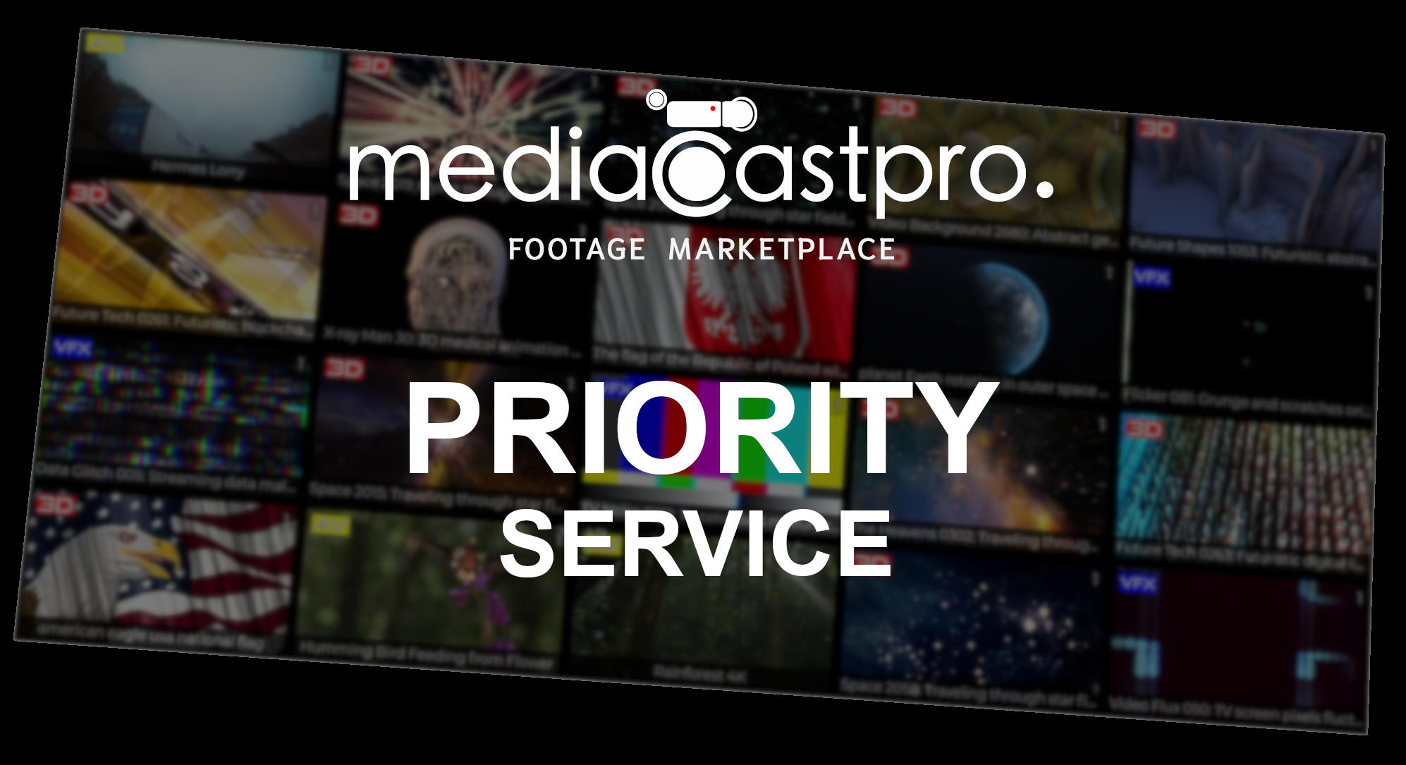 mediaCastpro Priority service